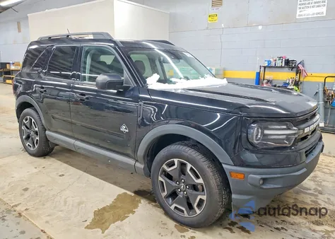 2021 Ford Bronco Sport Outer Banks z USA, uszkodzony, nr VIN 3FMCR9C63MRA74277